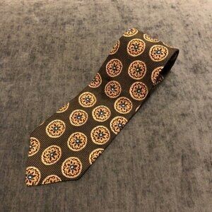 unicef Tie Javanese Medallion Gold Classic Necktie